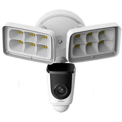 

IP-камера IMOU Floodlight Cam 2.8мм, уличная, корпусная, 2Мпикс, CMOS, до 1920x1080, до 25кадров/с, Wi-Fi, -30 °C/+60 °C, белый (IPC-L26P-IMOU), Floodlight Cam