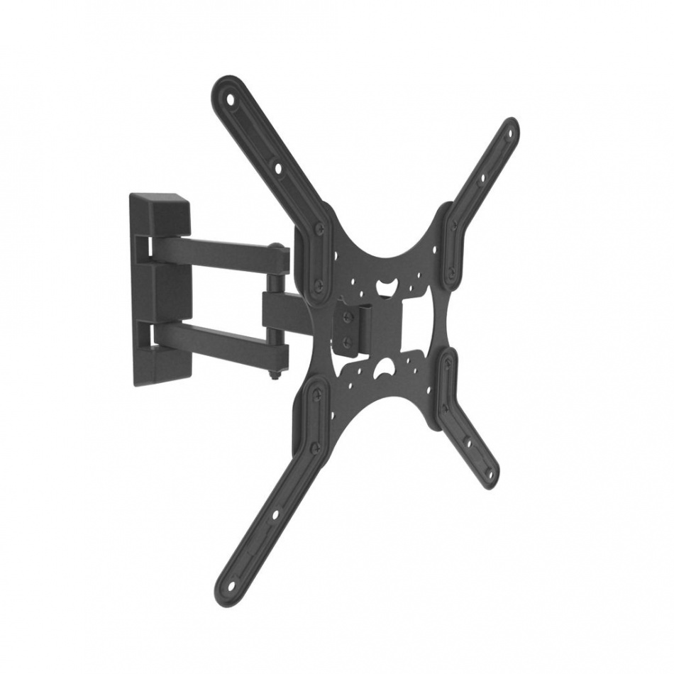 

Кронштейн настенный для TV/монитора DIGIS DSM-8043, 23"-55", VESA 75x75мм-460x400мм, наклонный, поворотный, до 35 кг, черный, DSM-8043