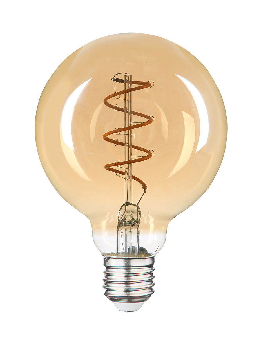 

Лампа светодиодная E27 шар, 6Вт, 2200K, 420лм, филаментная, HIPER FILAMENT FLEXIBLE (HL-2220), Filament Flexible