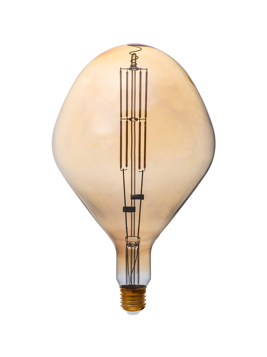 

Лампа светодиодная E27/A160, 8Вт, 2200K, 720лм, филаментная, HIPER VINTAGE FILAMENT (HL-2206), VINTAGE FILAMENT