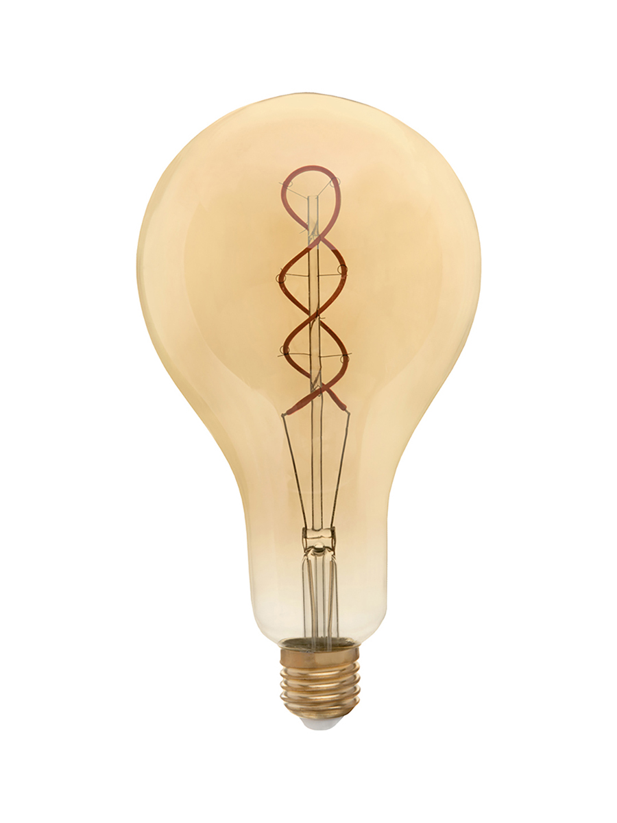 

Лампа светодиодная E27 груша/A160, 8Вт, 2200K, 570лм, филаментная, HIPER VINTAGE FILAMENT FLEXIBLE (HL-2201), VINTAGE FILAMENT FLEXIBLE
