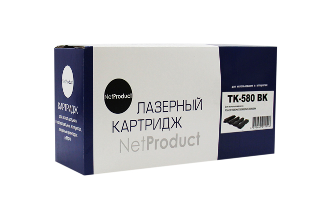 

Картридж лазерный NetProduct N-TK-580BK (TK-580BK), черный, 3500 страниц, совместимый, для Kyocera FS-C5150DN, ECOSYS P6021cdn