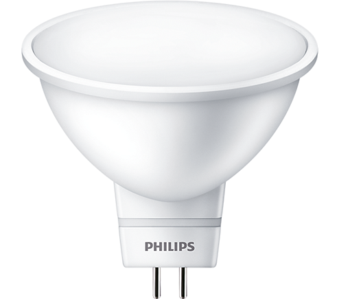 

Лампа светодиодная GU5.3, MR16, 5Вт, 400лм, 4000K/белый, 80 Ra, Philips LED spot 5-50W 120D 4000K 220V (929001844608 / 871869679316900 ), LED spot 5-50W 120D 4000K 220V