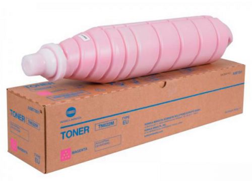

Картридж лазерный Konica Minolta TN-622M/A5E7350, пурпурный, 92000 страниц, оригинальный для Konica Minolta bizhub PRESS C1085/C1100, TN-622M