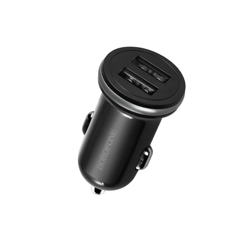 

Автомобильное зарядное устройство Borofone CarPal BZ5, 2xUSB, 2.1А, черный, BZ5