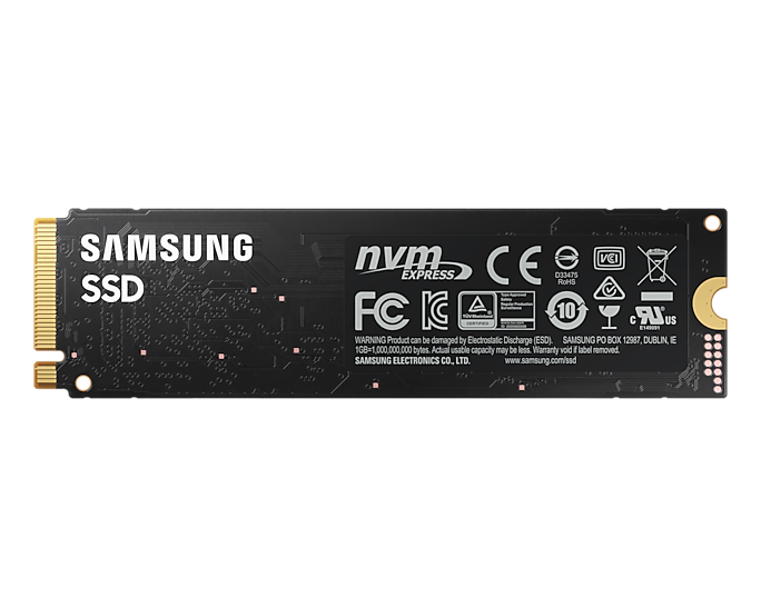 Samsung SSD 980 500GB NVMe M.2 ① SSD Samsung 980 500Gb M.2 2280 PCIe 3.0 x4 (MZ-V8V500BW), 873978