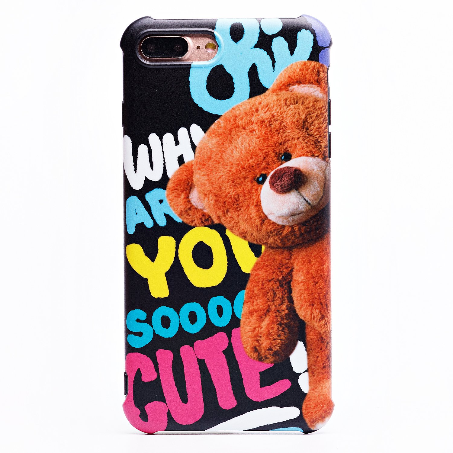 

Чехол-накладка SC194 для смартфона Apple iPhone 7 Plus/iPhone 8 Plus, силикон, рисунок (002) (121986)