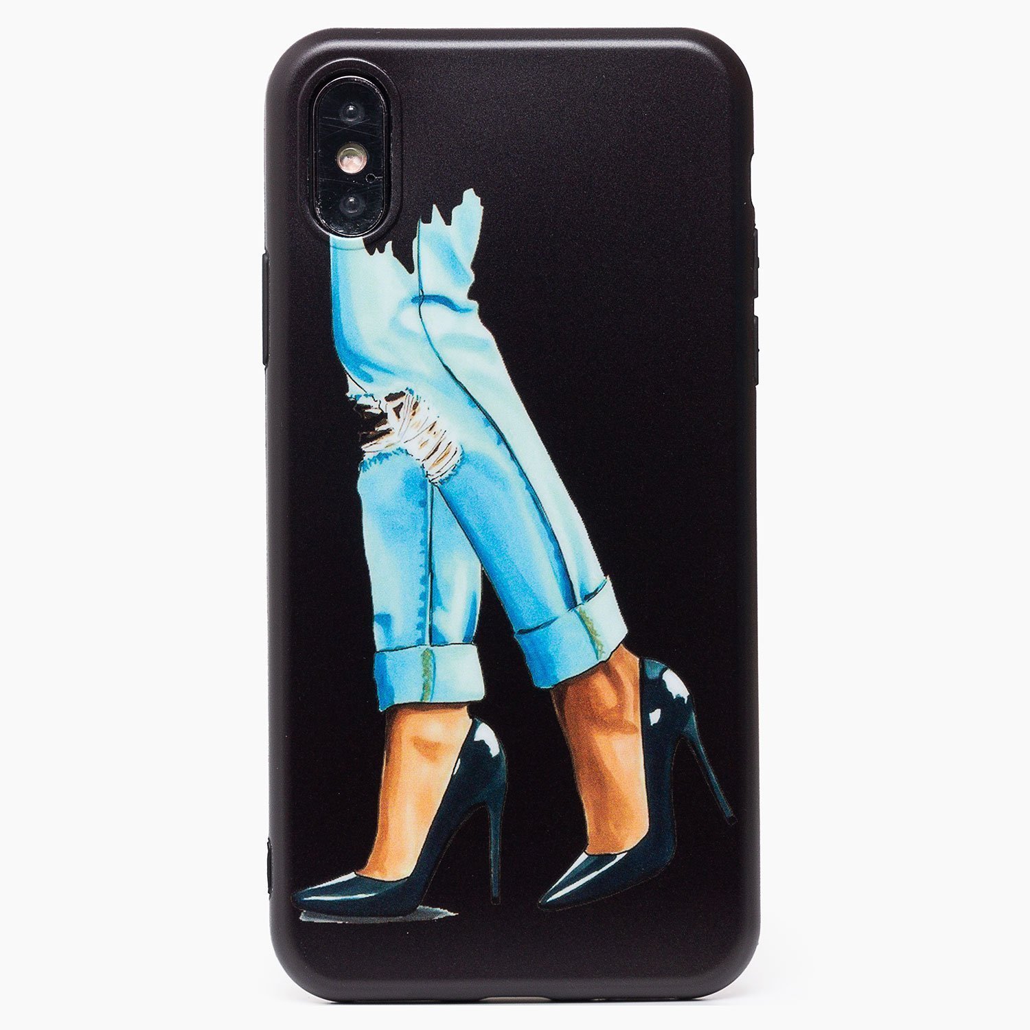 

Чехол-накладка SC195 для смартфона Apple iPhone X/XS, силикон, рисунок (004) (122187)