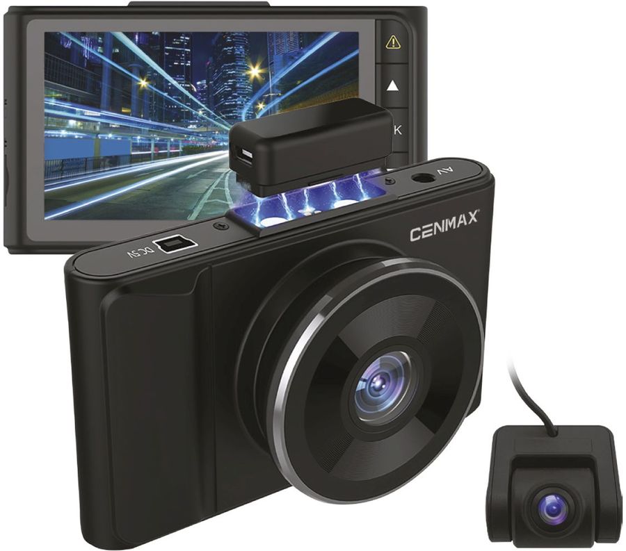 

Видеорегистратор CENMAX FHD-550, 1920x1080 30 к/с, 170°, G-сенсор, microSD (microSDHC), FHD-550