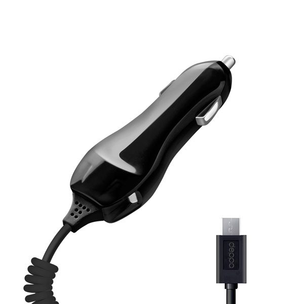 

Автомобильное зарядное устройство Deppa 22105, 1microUSB, 1A, черный, 22105
