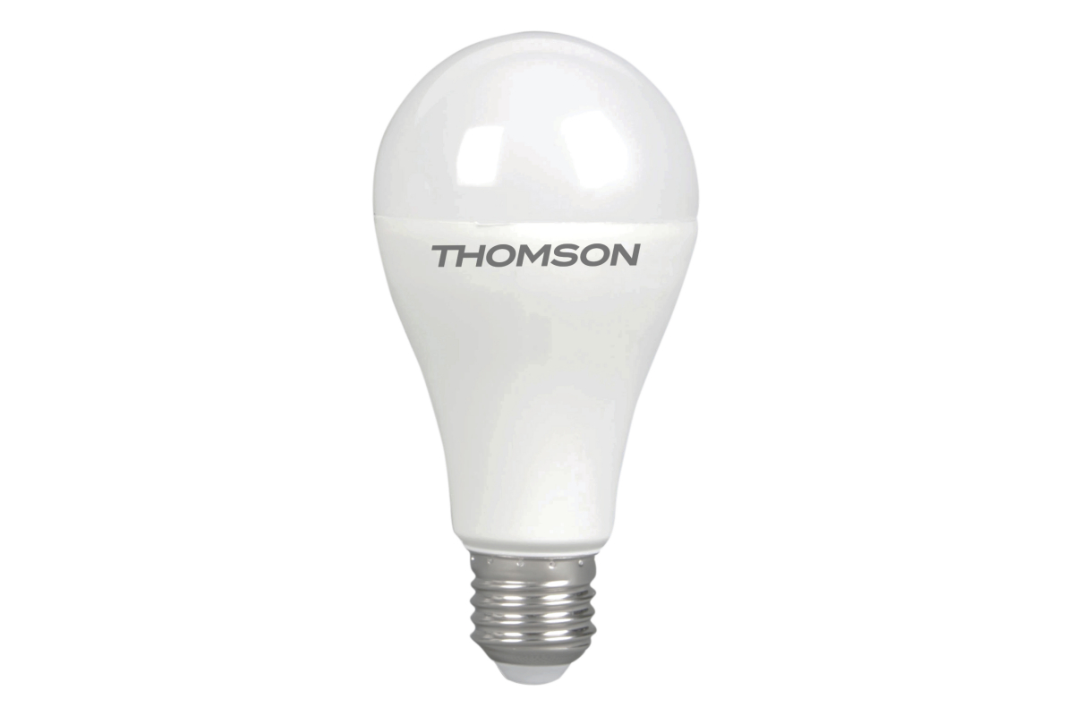 Лампа светодиодная E27 груша/A65, 21Вт, 6500K / холодный свет, 1860лм, THOMSON (TH-B2350)