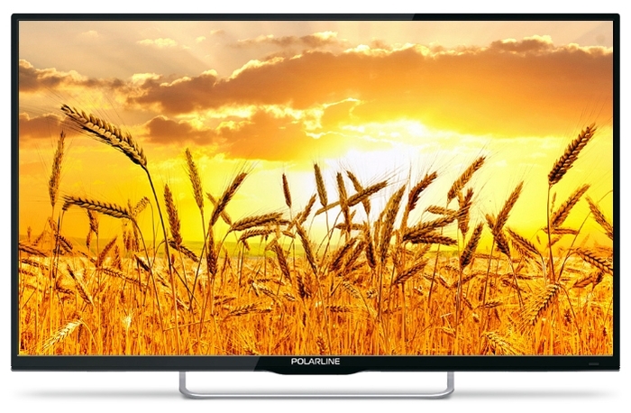 Телевизор 43" Polarline 43PL51TC, FullHD, 1920x1080, DVB-T /T2 /C, HDMIx3, USBx2, черный