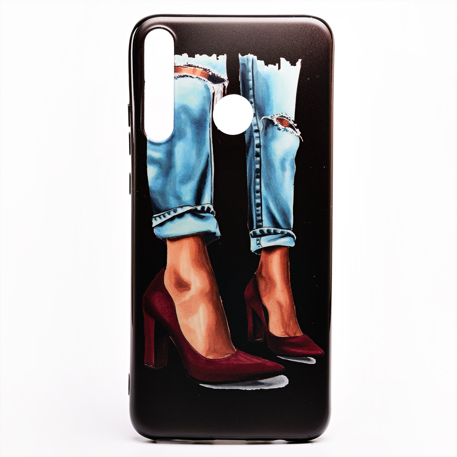 

Чехол-накладка SC195 для смартфона Huawei Honor 9C/Huawei P40 Lite E, силикон, рисунок (003) (122249)