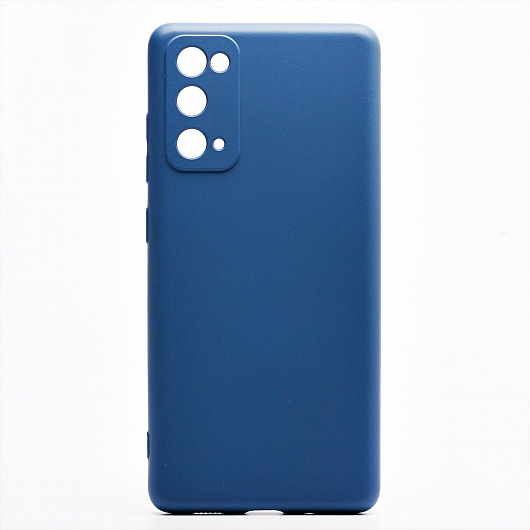 

Чехол-накладка Activ Full Original Design для смартфона Samsung Galaxy S20FE, пластик, синий