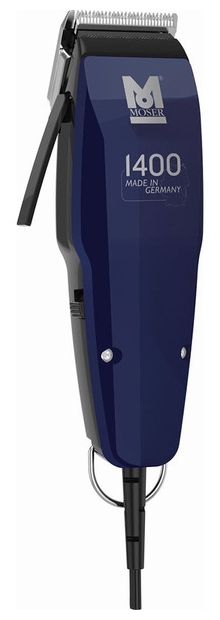 

Машинка для стрижки Moser Hair clipper Edition 1400-0452, режимов 1, насадок 3 2м, синий (1400-0452), Hair clipper Edition 1400-0452