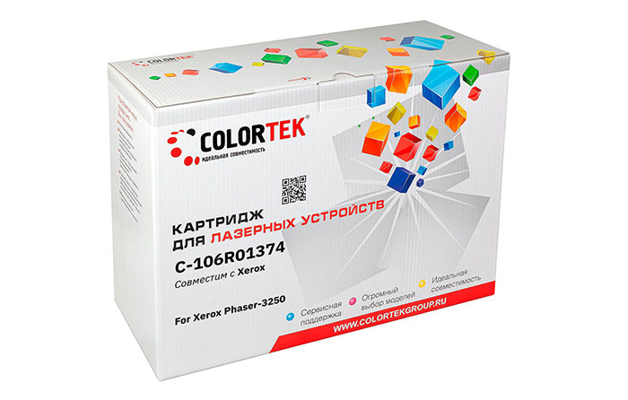 Картридж Colortek CT-106R01374, черный, 5000 страниц