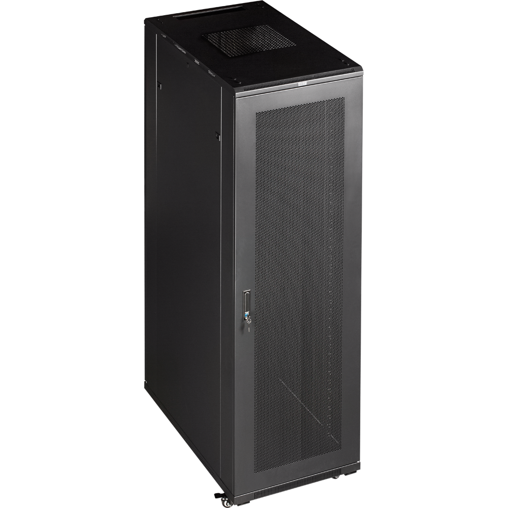 

Шкаф телекоммуникационный напольный 47U 800x1000, перфорация, черный, разборный, TWT Business (TWT-CBB-47U-8X10-P1)