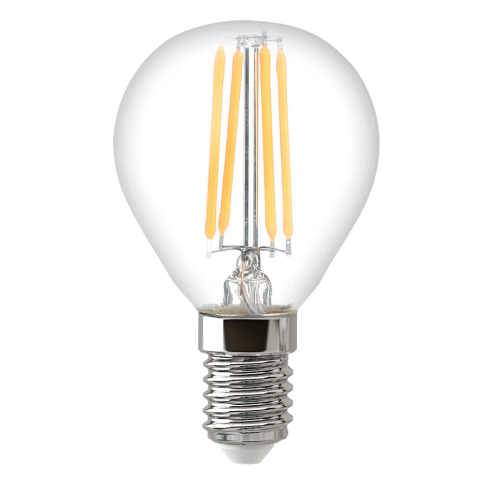 Лампа светодиодная E14 шар, 7Вт, 4500K / белый, 730лм, филаментная, THOMSON Filament (TH-B2084) - фото 1