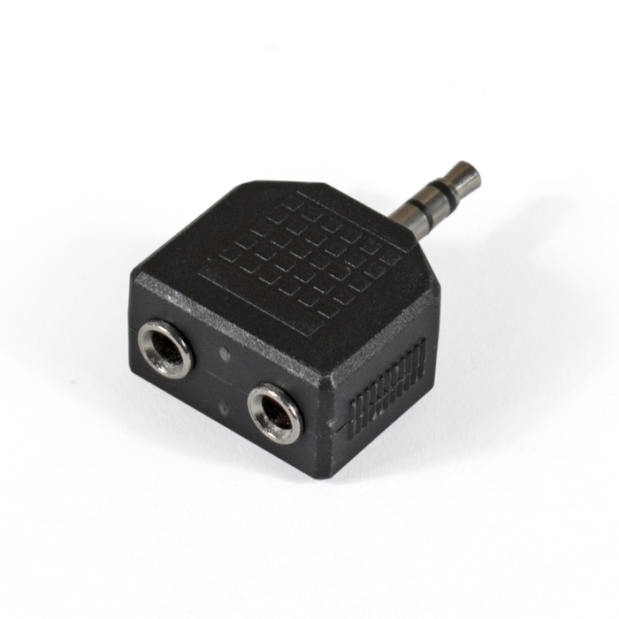 

Кабель-разветвитетель Jack 3.5mm(M)-2xJack 3.5mm(F), черный Exegate EX-CCA-415C (EX284948RUS), EX-CCA-415C