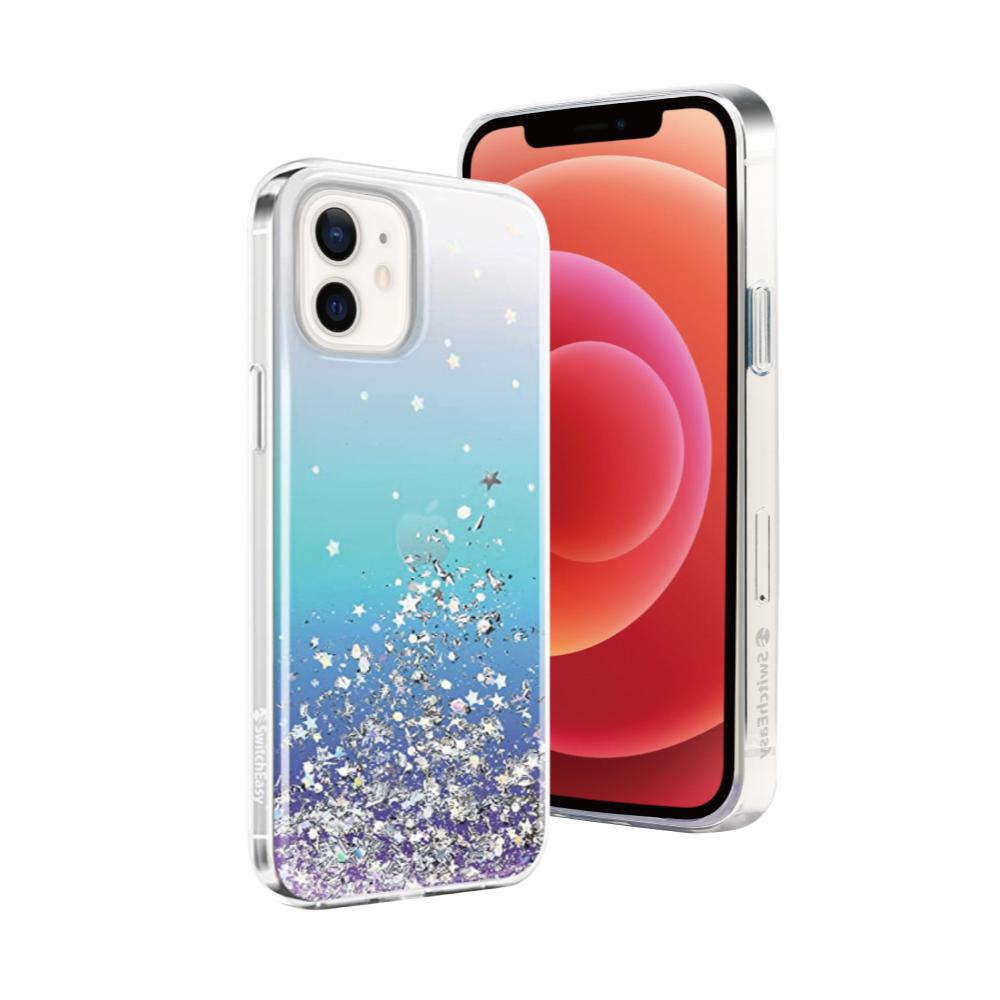 

Чехол SwitchEasy Starfield для смартфона Apple iPhone 12 mini, поликарбонат/полиуретан, разноцветный (GS-103-121-171-106)