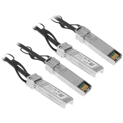 Кабель MikroTik QBC0003-S QSFP 40G - 4xSFP 10G 3м черный 8625₽