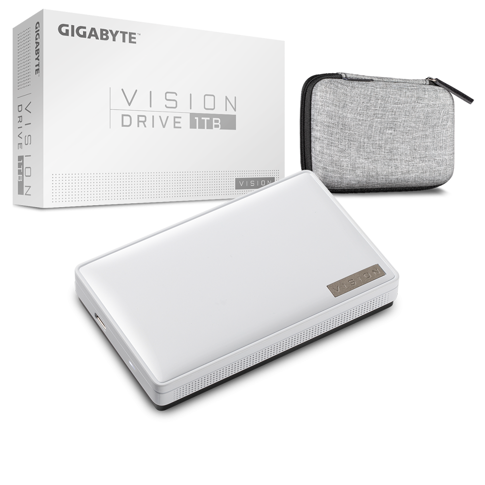 Внешний твердотельный накопитель (SSD) Gigabyte 1Tb Vision, 2.5