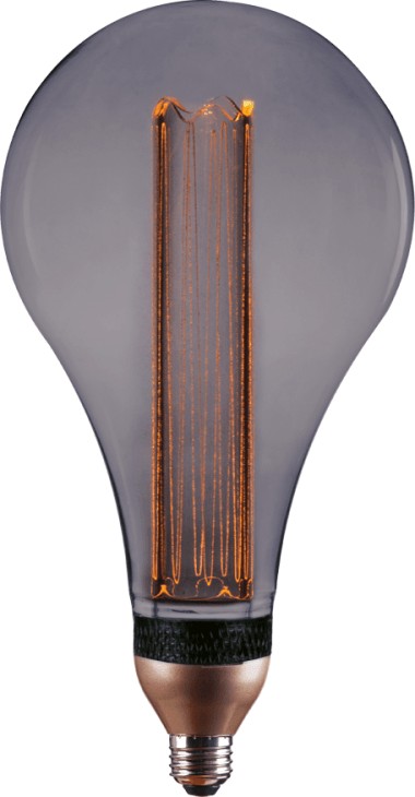 

Лампа светодиодная E27/A165P, 8Вт, 2000K, 250лм, диммируемая, филаментная, HIPER Vein (HL-2255), 0