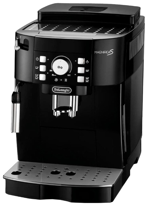 

Кофемашина автоматическая De'Longhi Magnifica ECAM21.117.SB, зерновой / молотый, 1.8 л, ручной капучинатор, черный/серебристый, 1.45 кВт (ECAM21.117.SB), ECAM21.117.SB