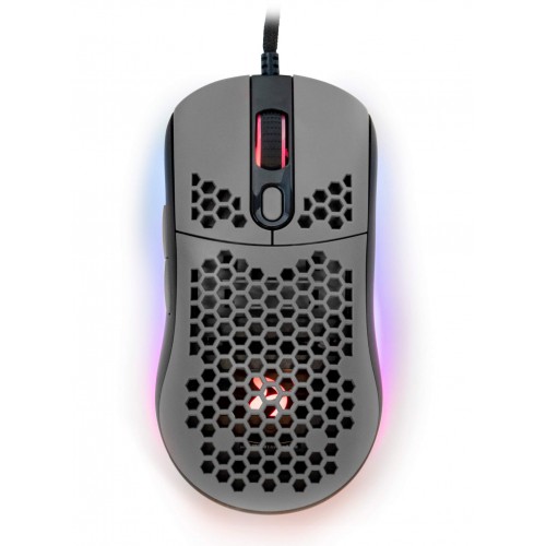 

Мышь проводная Arozzi FAVO, 16000dpi, оптическая светодиодная, USB, серый (AZ-FAVO-BKGY), FAVO