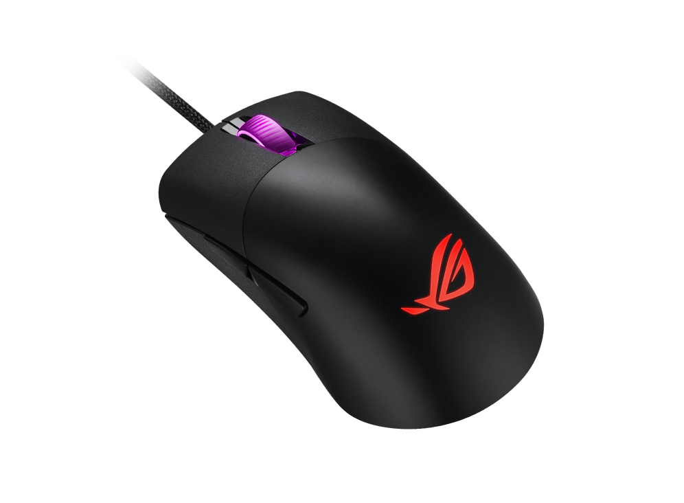 Мышь проводная ASUS ROG Keris, 16000dpi, оптическая светодиодная, USB, черный (90MP01R0-B0UA00)