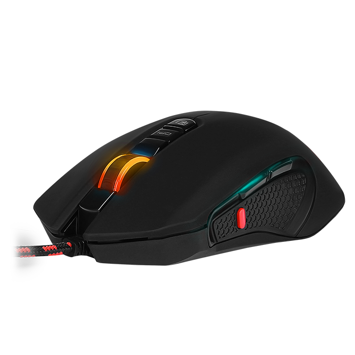 Мышь проводная Sven RX-G955, 4000dpi, оптическая светодиодная, USB, черный (SV-016388) - фото 1