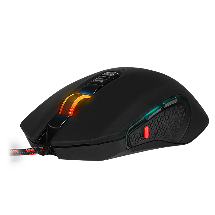 

Мышь проводная Sven RX-G955, 4000dpi, оптическая светодиодная, USB, черный (SV-016388), RX-G955