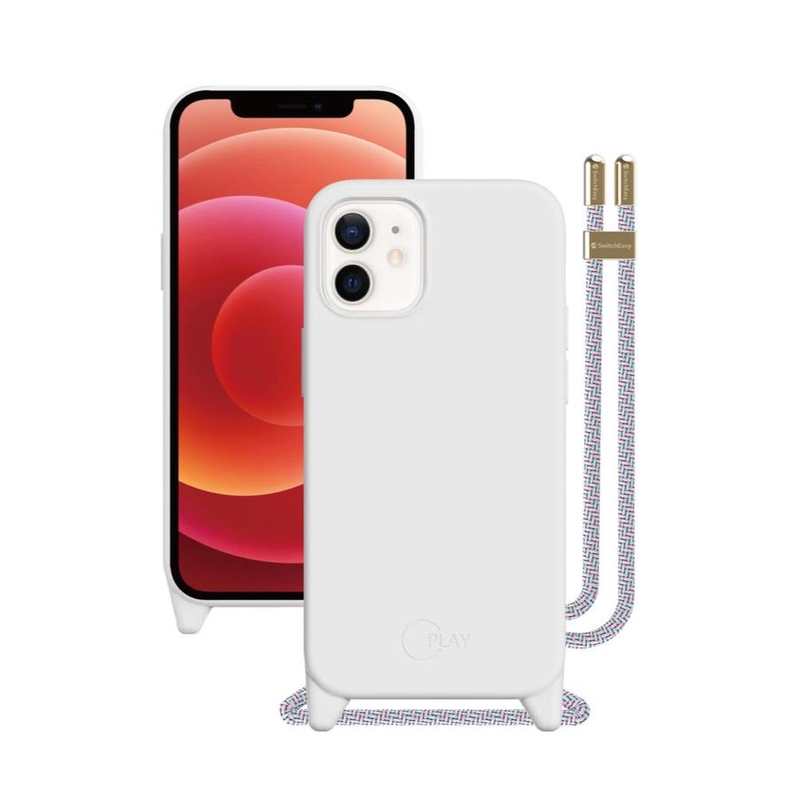 

Чехол SwitchEasy Play для смартфона Apple iPhone 12 mini, жидкая силиконовая резина, белый (GS-103-121-115-12)