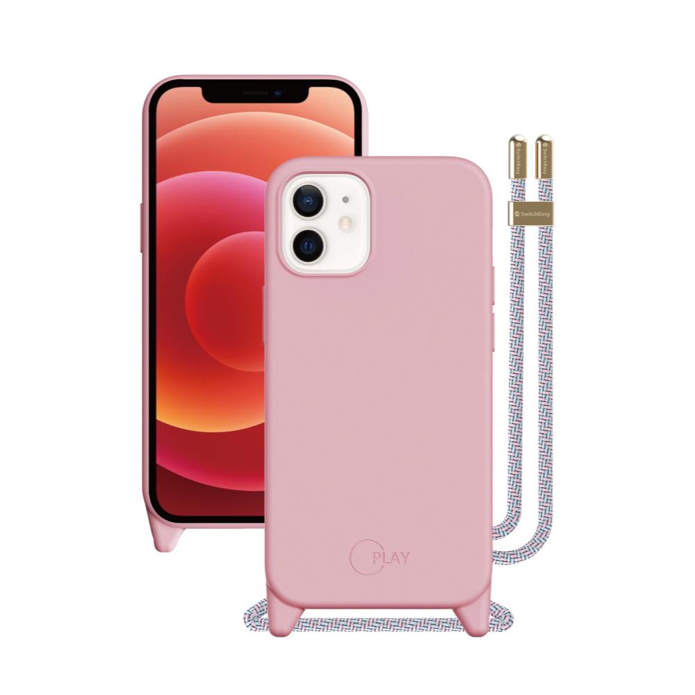 

Чехол SwitchEasy Play для смартфона Apple iPhone 12 mini, жидкая силиконовая резина, розовый (GS-103-121-115-41)