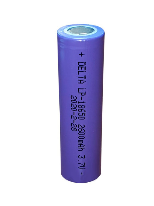 Аккумулятор DELTA LP, 18650, 18650, 2.6 А·ч, 1 шт