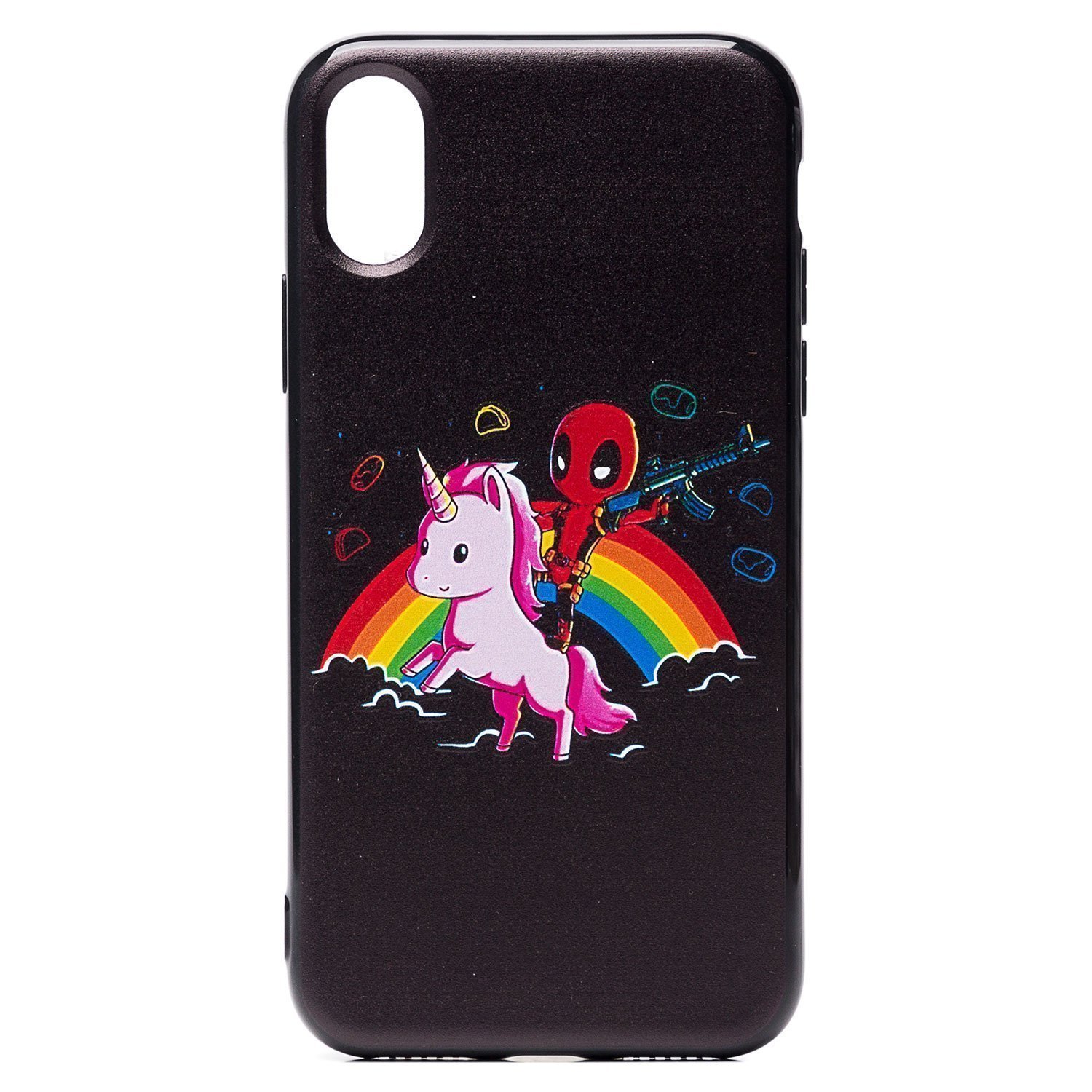 

Чехол-накладка SC221 для смартфона Apple iPhone X/XS, силикон, рисунок (004) (127694)