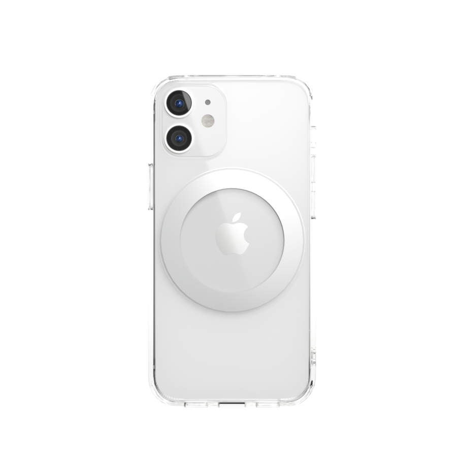

Чехол-накладка SwitchEasy MagCrush для смартфона Apple iPhone 12 mini, поликарбонат/полиуретан, прозрачный/серебристый (GS-103-121-236-26)