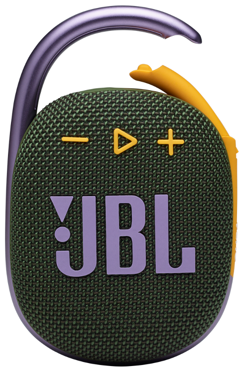 

Акустика портативная JBL CLIP 4, 5 Вт, Bluetooth, зеленый (JBLCLIP4GRN), CLIP 4