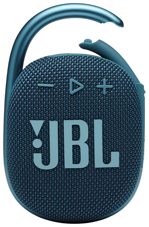 

Портативная акустика JBL CLIP 4, 5 Вт, Bluetooth, синий (JBLCLIP4BLU), CLIP 4