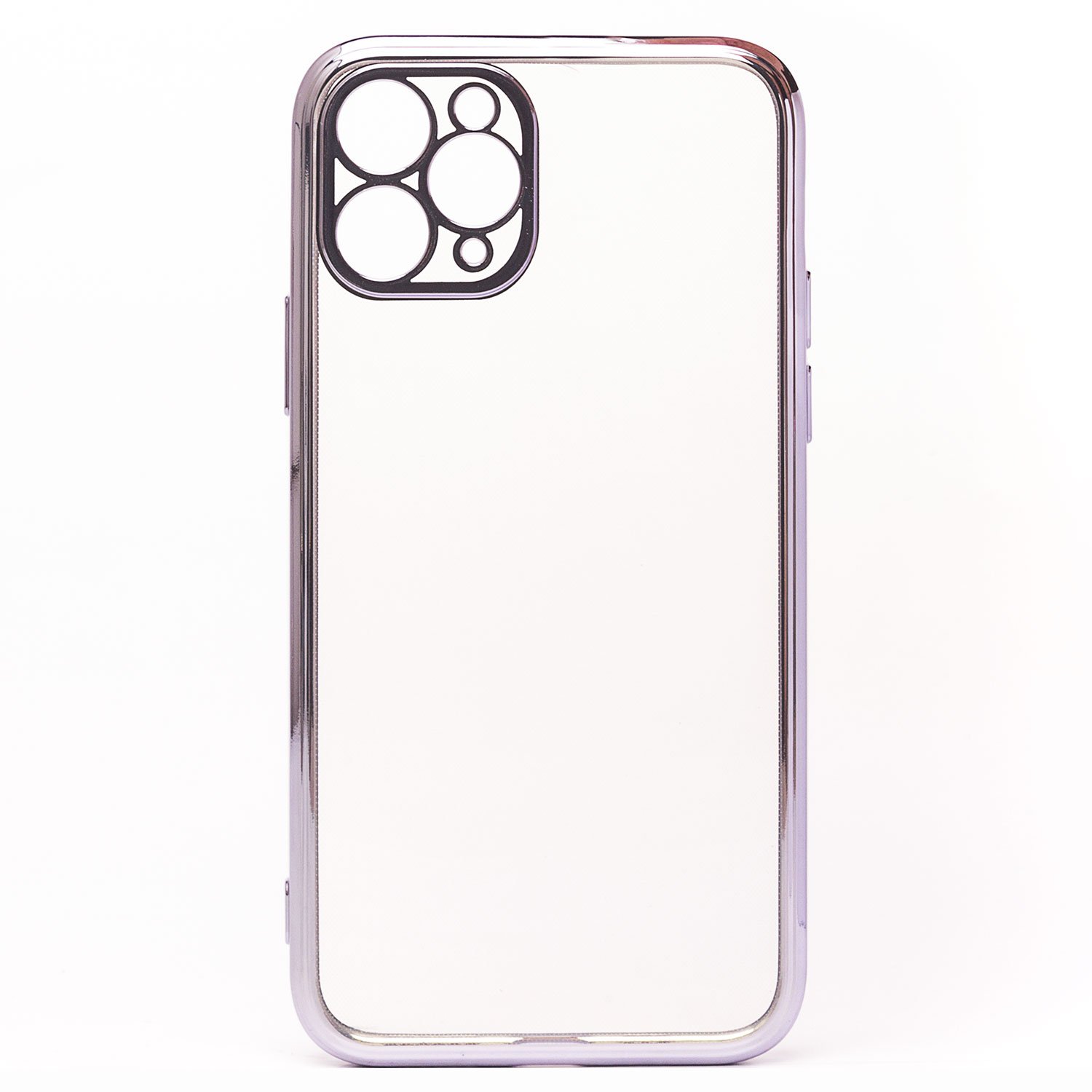 Чехол-накладка SC215 для смартфона Apple iPhone 11 Pro, прозрачный с рамкой (126401) - фото 1