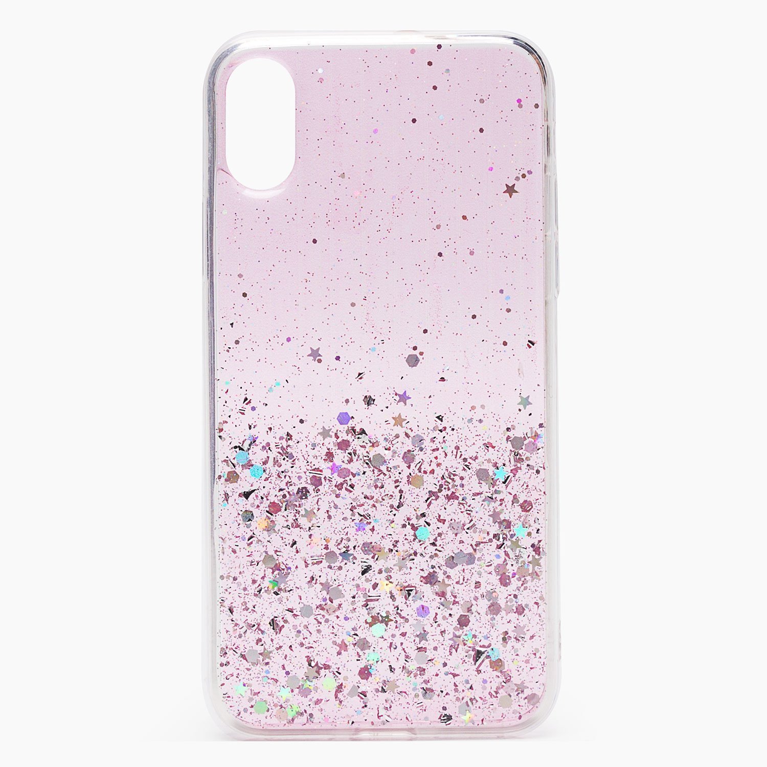 

Чехол-накладка SC223 для смартфона Apple iPhone X/iPhone XS, силикон, light pink (127929)