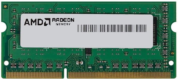 

Память DDR4 SODIMM 4Gb, 3000MHz, CL16, 1.35 В, AMD, Radeon R9 Gamer Series (R944G3000S1S-U), R944G3000S1S-U