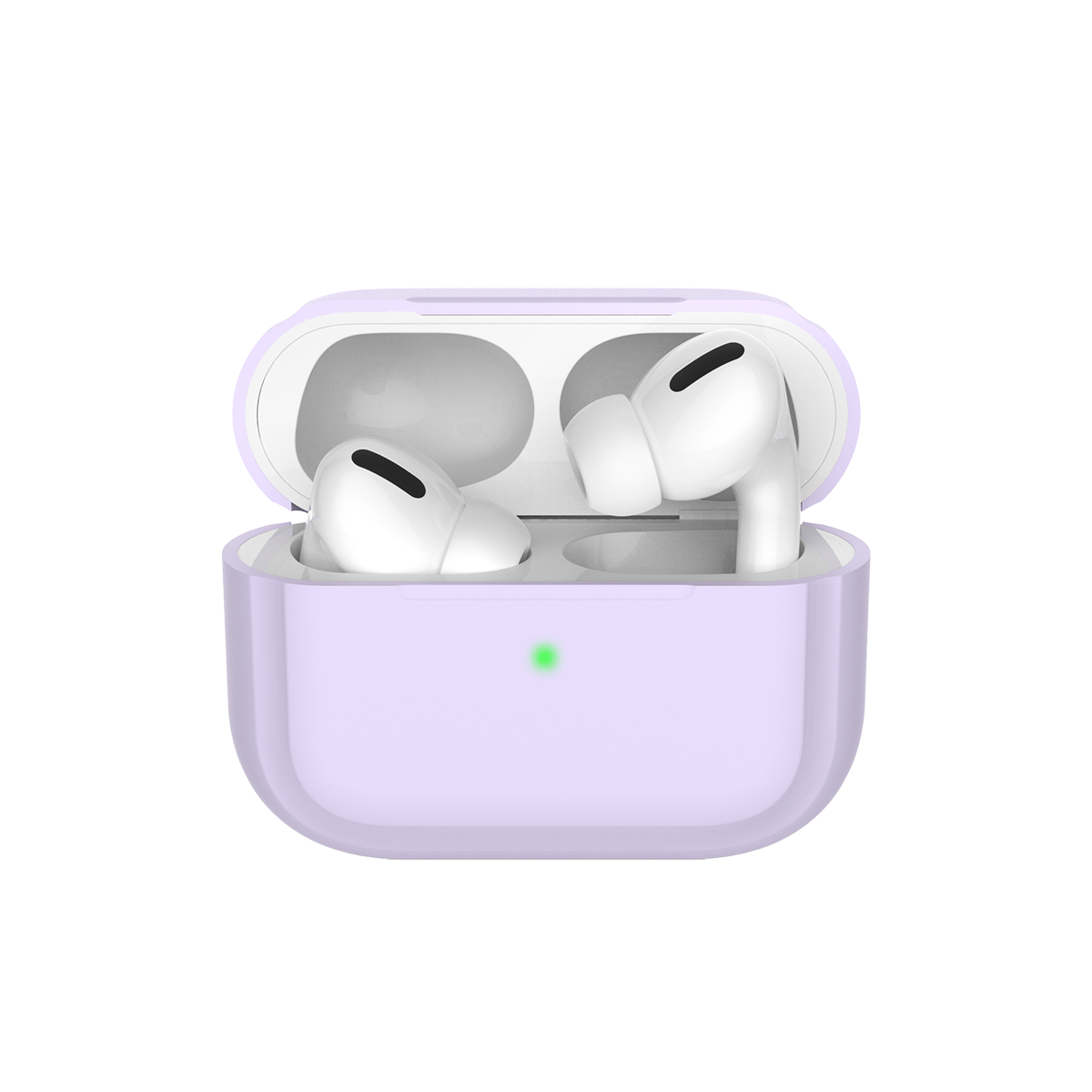 Чехол Deppa, силиконовый для Apple AirPods Pro, лавандовый (47037)