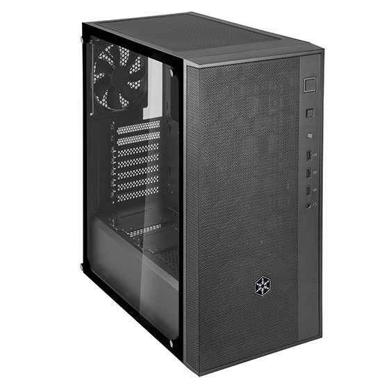 Корпус SilverStone FARA R1, ATX, Midi-Tower, 2xUSB 3.0, черный, Без БП (SST-FAR1B-G)