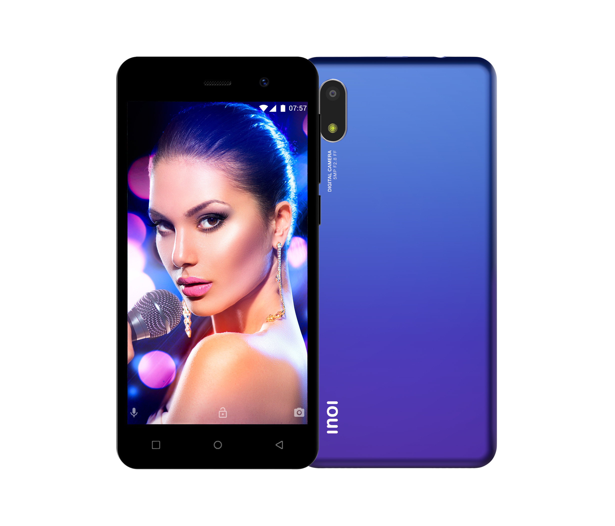 

Смартфон INOI 2 2021, 5" 480x854 TN, Unisoc SC9832E, 1Gb RAM, 8Gb, 3G/4G, Wi-Fi, BT, Cam, 2-Sim, 2500mAh, Micro-USB, Android 10 Go, синий (4660042757773), 2 2021