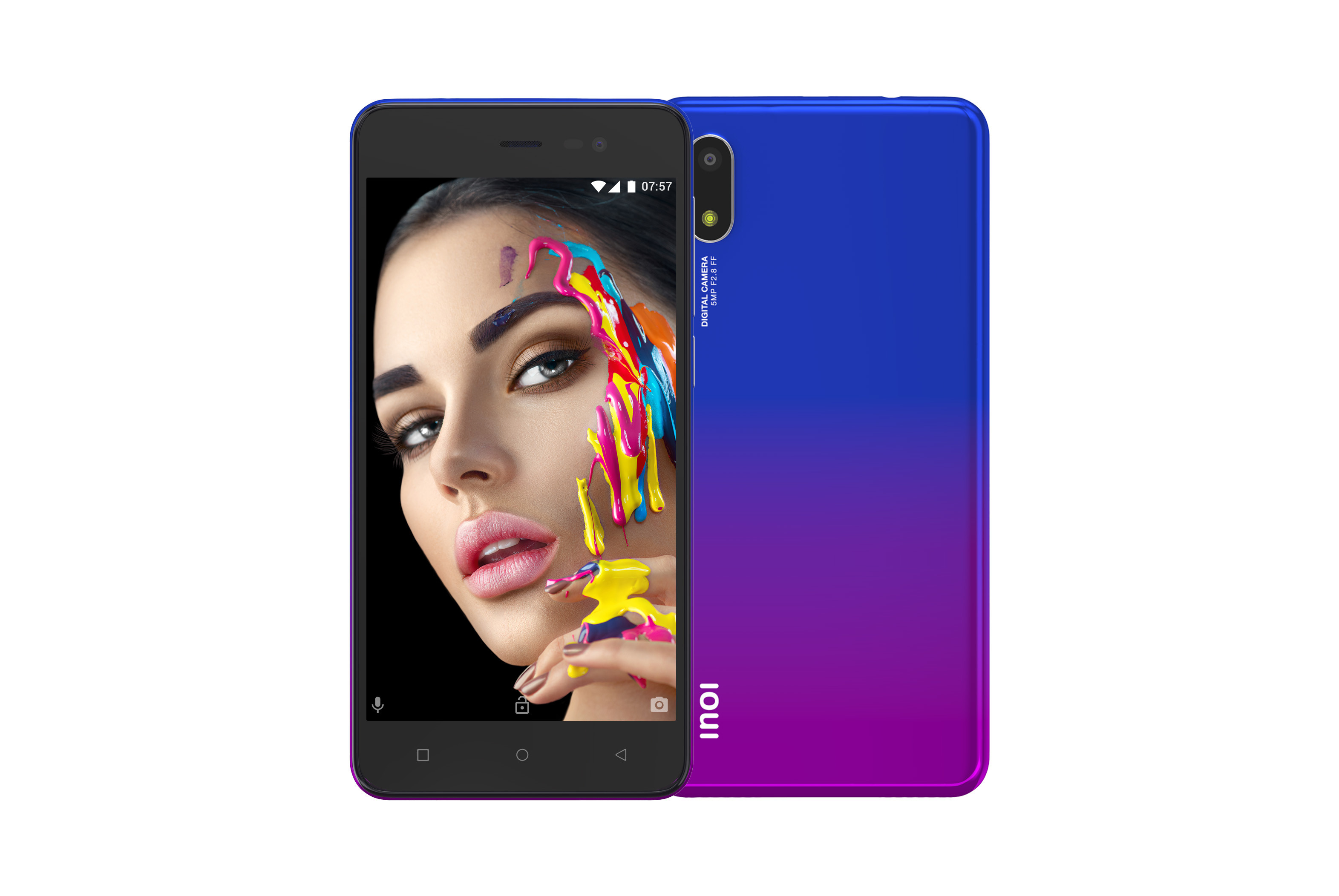 

Смартфон INOI 2 Lite 2021, 5" 480x854 TN, Unisoc SC7731E, 1Gb RAM, 16Gb, 3G, Wi-Fi, BT, Cam, 2-Sim, 2000 мА⋅ч, Micro-USB, Android 10 Go, синий (4660042757810), 2 Lite 2021