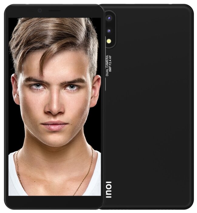 

Смартфон INOI 5 2021, 5.5" 480x960 IPS, Unisoc SC9832E, 2Gb RAM, 16Gb, 3G/4G, Wi-Fi, BT, 2xCam, 2-Sim, 2000 мА⋅ч, Micro-USB, Android 10, черный, 5 2021