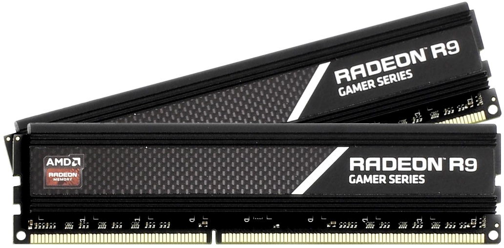 

Комплект памяти DDR4 DIMM 32Gb (2x16Gb), 3000MHz, CL16, 1.35V AMD Radeon R9 Gamer Series (R9S432G3000U2K), R9S432G3000U2K