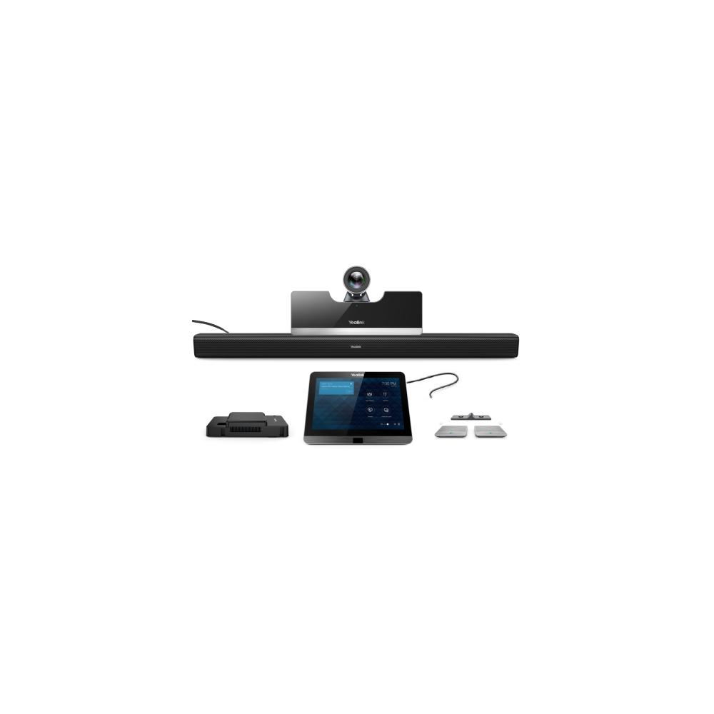 

Видеотерминал Yealink MVC500-Wireless , Видеокамера UVC50 5x, MTouch, MShare, MSpeaker, CPW90-2 шт., мини-ПК, AMS 1 год, черный/серебристый (MVC500-Wireless ), MVC500-Wireless