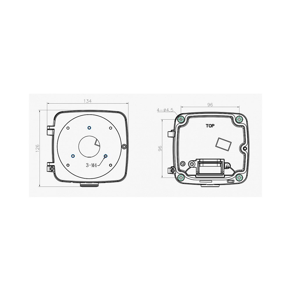 

Коробка распределительная Milesight MS-A63, для IP-камер Milesight, белый (MS-A63), MS-A63